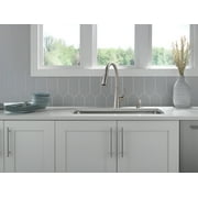 Delta Auburn Pull Down Kitchen Faucet and Soap Dispenser